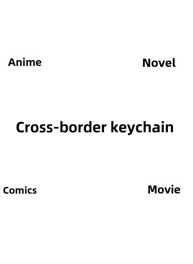 سلسلة مفاتيح كرتونية هدية يدوية - اللون: سلسلة مفاتيح إصدار هاري بوتر - Image 5