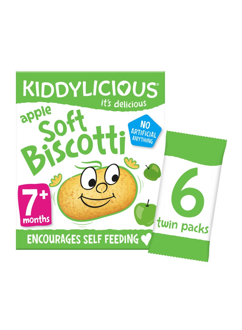 Kiddylicious Yummy Baked Apple Soft Biscotti For Kids - Image 3