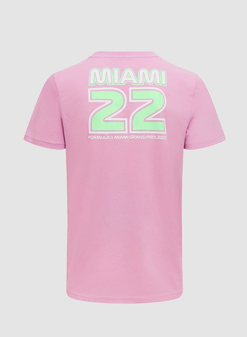 فورمولا1 رقبة مستديرة قصيرة الأكمام - Image 2