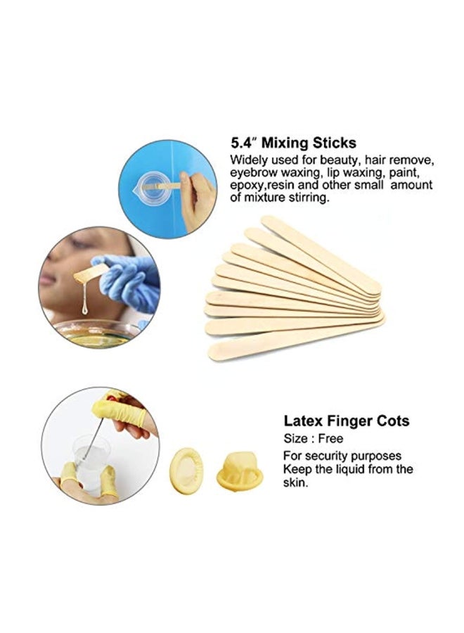 Loquat 43-Piece Fine Art Tool Set White/Silver/Beige - Image 5