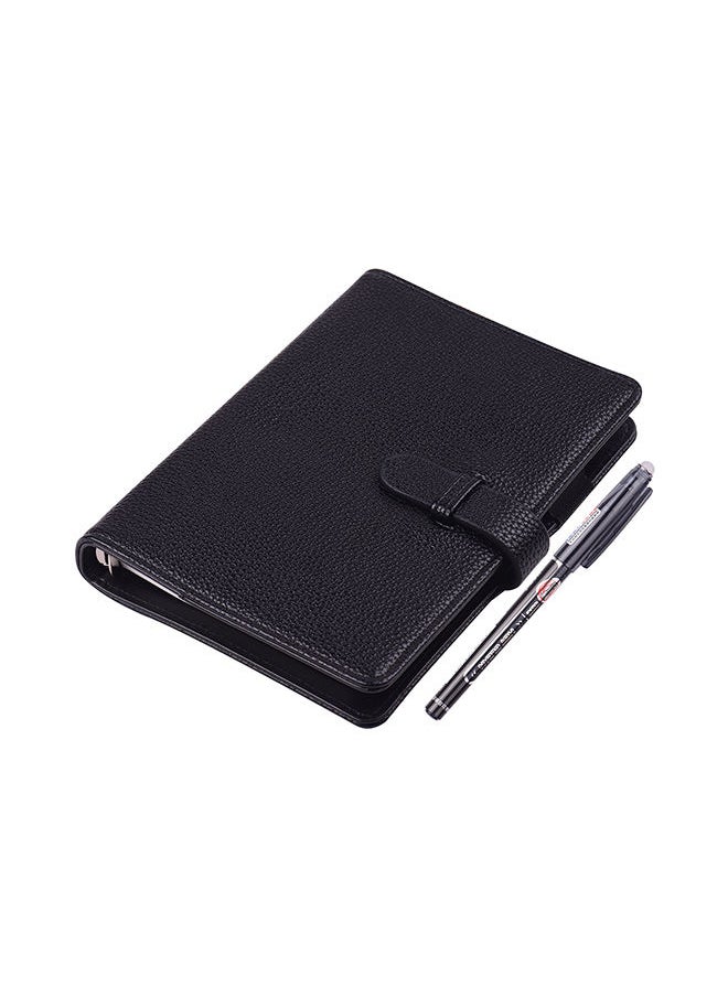 NIBEMINENT - Reusable Smart Notebook Hardcover With Erasable Pen Black - Image 1