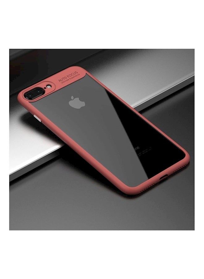 vesus Shockproof Case Cover For Apple iPhone 6 Plus Clear/Red