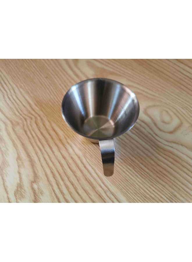 Stainless Steel Measuring Cup Supply Cup Water Cup Single Layer Stainless Steel Measuring Cup Daily Cup Wholesale-Color:Stainless Steel Color-Capacity:100ml - Image 4
