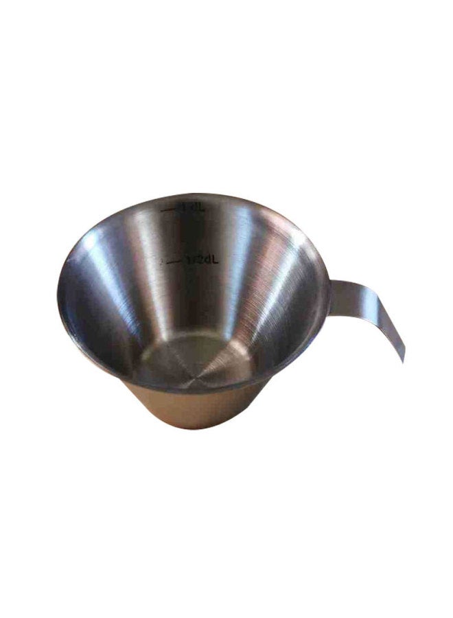 Stainless Steel Measuring Cup Supply Cup Water Cup Single Layer Stainless Steel Measuring Cup Daily Cup Wholesale-Color:Stainless Steel Color-Capacity:100ml - Image 5