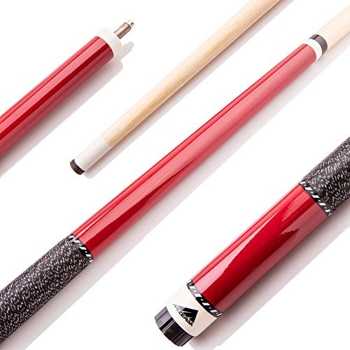Mizerak Hardwood Cue (2 Piece), 57", Red - Image 2