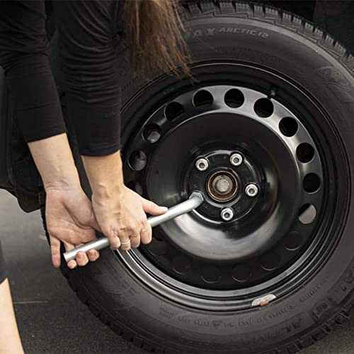 Auto Pearl Metal L-Shaped Manual Wheel Nut Car Spanner Set Compatible For:- Swift Dzire - Image 4