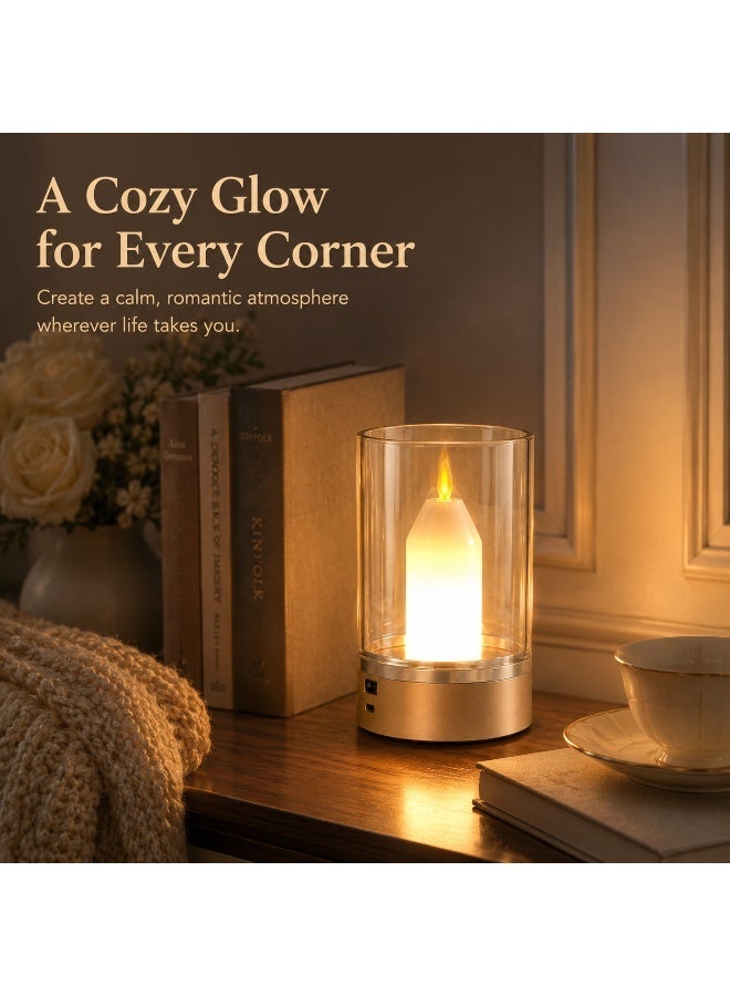 GroveMade LED Creative Night Light - Romantic Candlelight Ambiance for Dining, Bars & Desks - Image 2