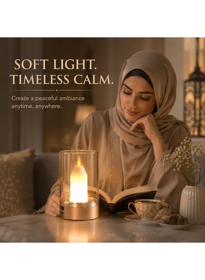 GroveMade LED Creative Night Light - Romantic Candlelight Ambiance for Dining, Bars & Desks - Image 3