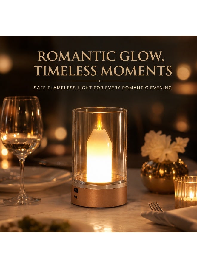 GroveMade LED Creative Night Light - Romantic Candlelight Ambiance for Dining, Bars & Desks - Image 4