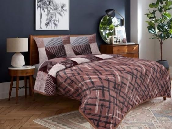 Bezzilish Home Bezzilish Home All Season ac Blanket Single Bed All Season Ultra Soft and Light Weight for Travel and pg Students Blanket Size 6090 inch Pack of 1 Multicolour_04 
