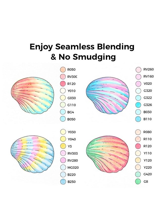 Ohuhu Pastel Markers Brush Tip, Alcohol-based Markers Double Tipped Artist Art for Sketch Adults' Coloring Illustration, 48 Pastel Colors +1 Alcohol Marker Blender + Marker Case, Brush & Fine - Image 3