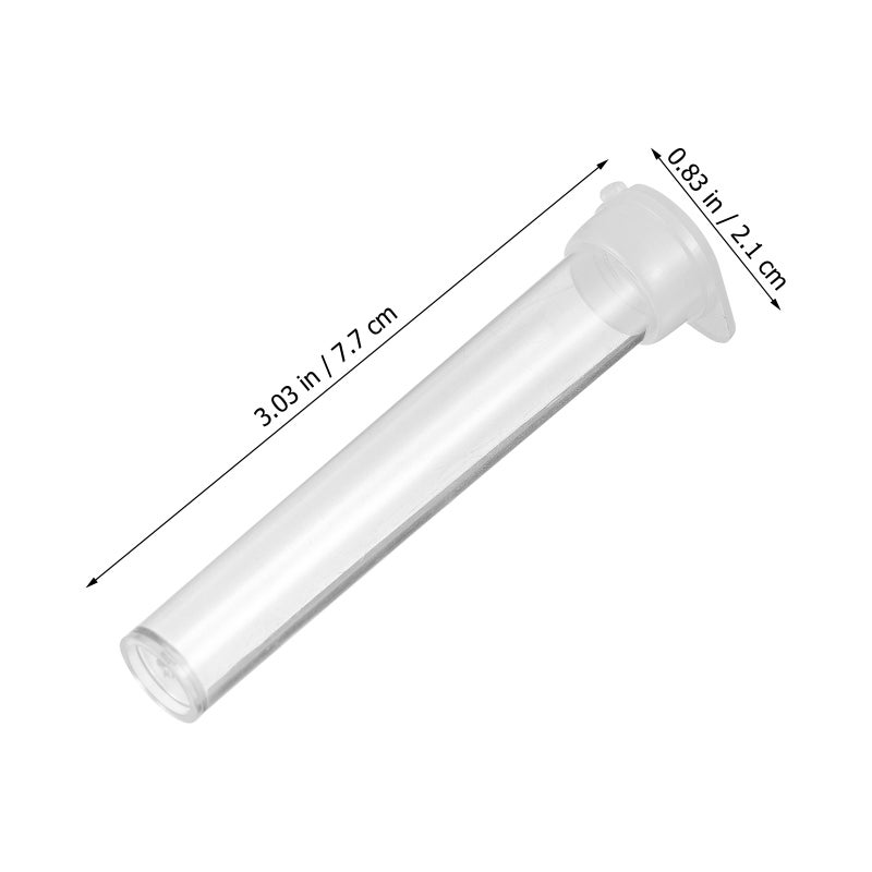 Test Tube with Lid, Durable Storage Containers for Laboratory Use, Lightweight Design - Image 2