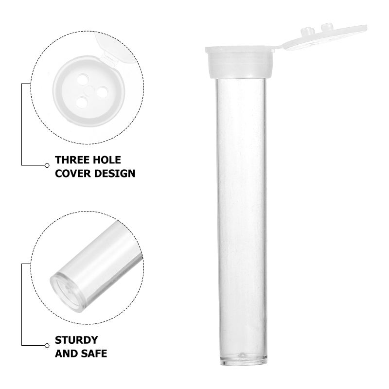 Test Tube with Lid, Durable Storage Containers for Laboratory Use, Lightweight Design - Image 4
