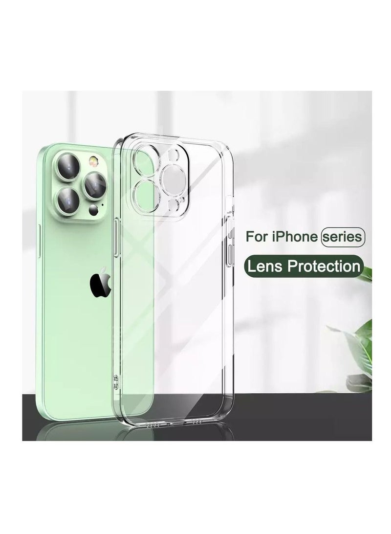 MOCOM Transparent Protective Case Cover for Apple iPhone 14 Pro - Clear - Image 2