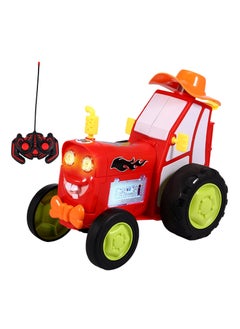 Excefore Crazy Jumping Car Toy,  Fast Stunt RC Cars, with Lights & Music, Wireless Remote Dancing Stunt Car, Double Sided Driving Trucks, RC Crawler Toy Cars for Kids Gift for Kids (Red)  - Image 1