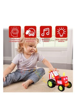 Excefore Crazy Jumping Car Toy,  Fast Stunt RC Cars, with Lights & Music, Wireless Remote Dancing Stunt Car, Double Sided Driving Trucks, RC Crawler Toy Cars for Kids Gift for Kids (Red)  - Image 5