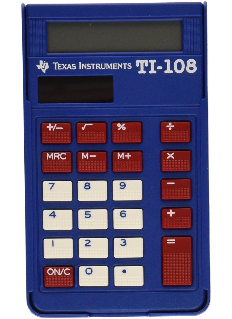 TEXAS INSTRUMENTS Texas Instruments TI-108 Solar Power Calculator/Teacher’s Kit (set of 10)  - Image 3
