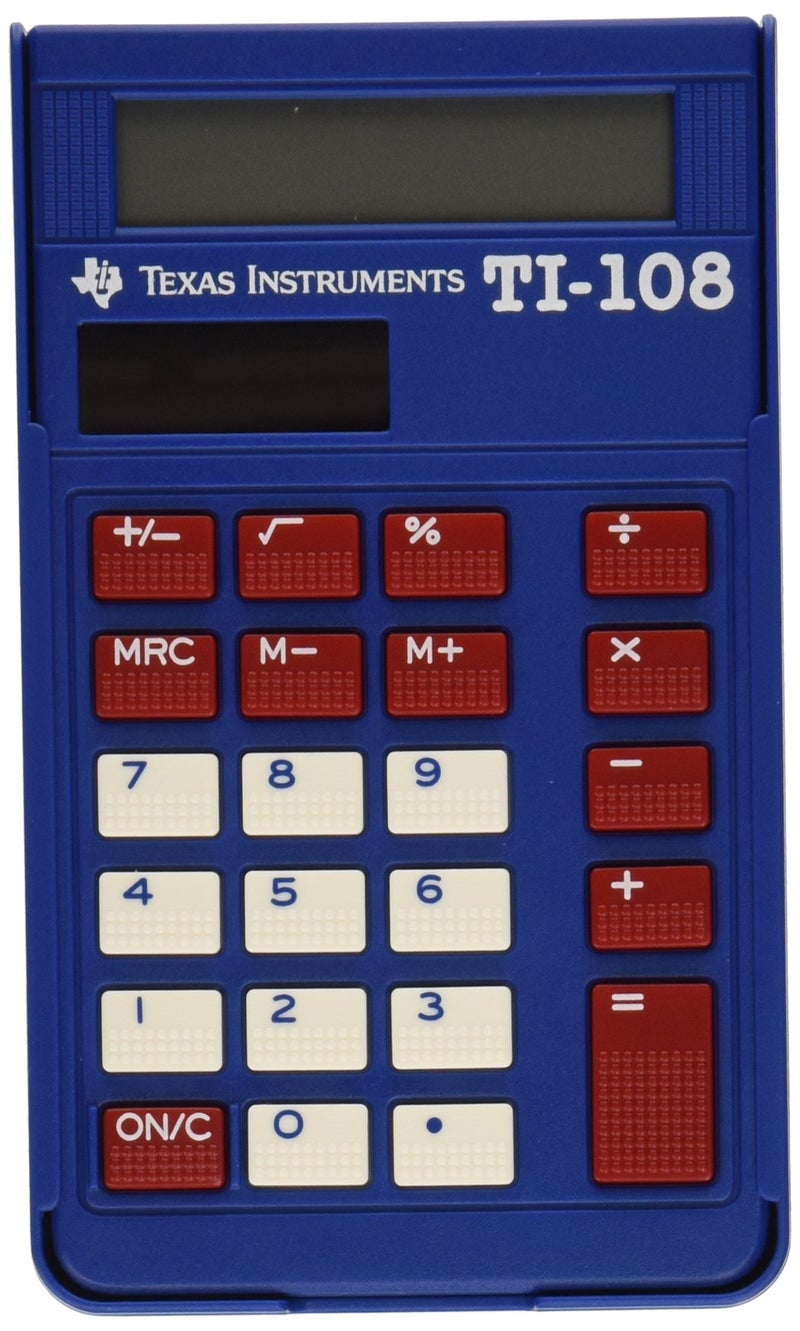 Texas Instruments TI-108 Solar Power Calculator/Teacherâ€™s Kit (set of 10) - Image 4