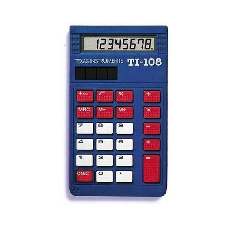 Texas Instruments TI-108 Solar Power Calculator/Teacherâ€™s Kit (set of 10) - Image 1
