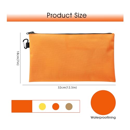 VRUIFA 3PCS Tool Pouches with Zipper Premium small Tool Bags Utility zipper Pouch for Organizers and Storage - Image 3
