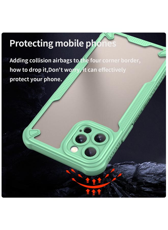 Zaboon Case For iPhone 12 Pro Armor Glaze PC Hybrid TPU Phone Case - Image 4