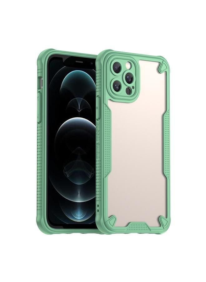 Zaboon Case For iPhone 12 Pro Armor Glaze PC Hybrid TPU Phone Case - Image 1