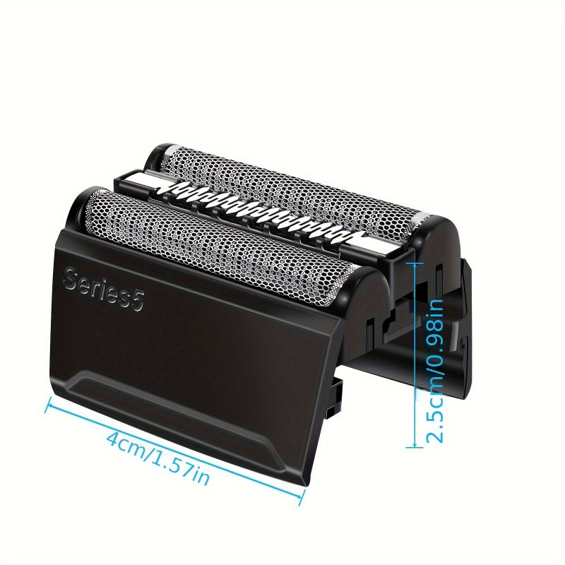 Replacement Foil Cutter 52B 2PC Compatible With Braun Series 5 5018S 5020CS 5050CS 5031S Electric Shaver Razor Head Part - Image 5