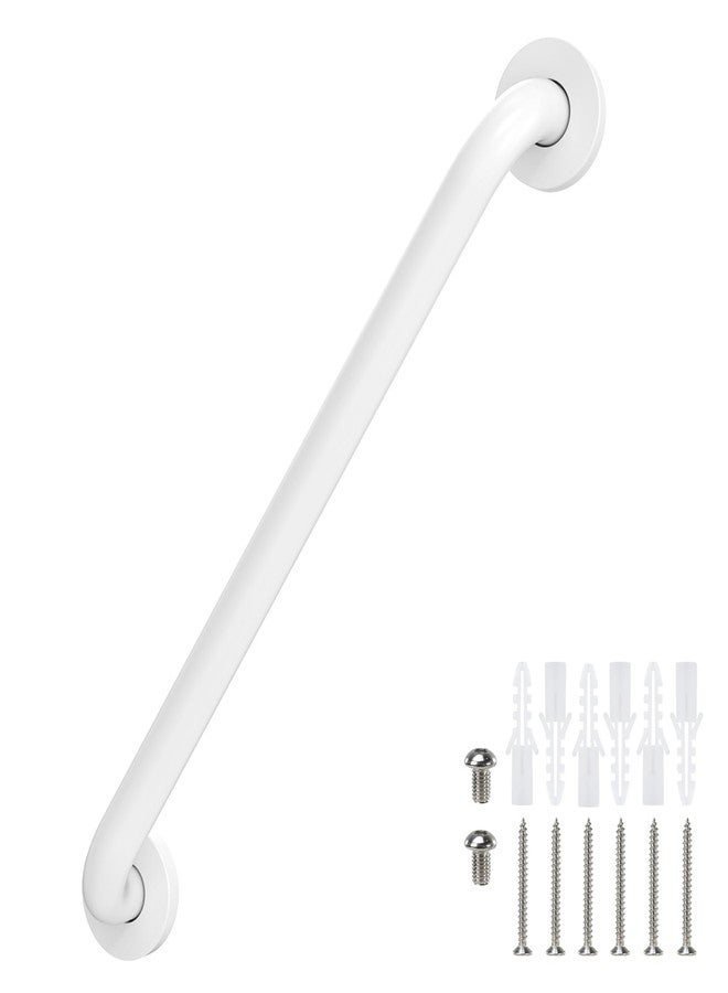 Tesuchan 16 Inch Grab Bars for Bathtubs and Showers White, Safety Shower Grab Bars for Seniors Elderly Handicapped, Handicap Grab Bars for Shower with Concealed Screws, Tesuchan - Image 1