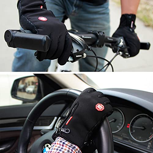 ZaySoo Cool Gloves for Bikers Dust Protection for Men's & Women's (Dark Blue, Full Finger) - Image 4