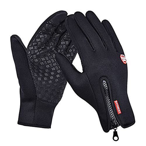 ZaySoo Cool Gloves for Bikers Dust Protection for Men's & Women's (Dark Blue, Full Finger) - Image 1