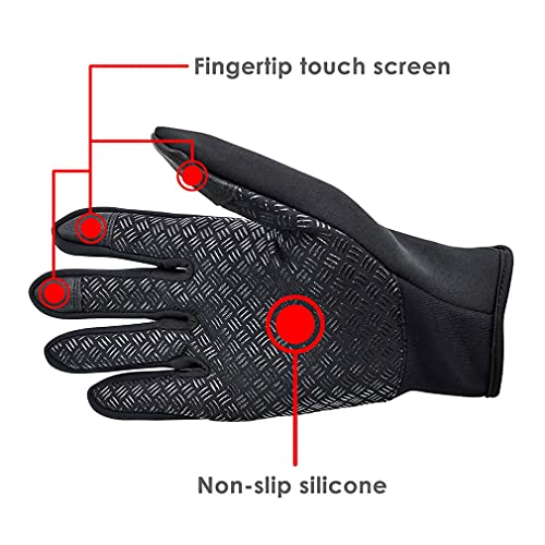 ZaySoo Cool Gloves for Bikers Dust Protection for Men's & Women's (Dark Blue, Full Finger) - Image 3