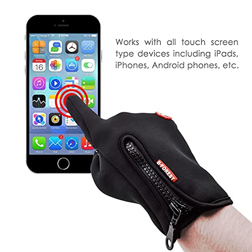 ZaySoo Cool Gloves for Bikers Dust Protection for Men's & Women's (Dark Blue, Full Finger) - Image 2