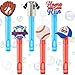 Winrayk Baseball Party Favors 24Pcs Baseball Themed Mini Bubble Wands for Kids Bubbles Bulk with Detachable Topper 6 Styles Birthday Gift Classroom Prizes Girl Boys Sports Goody Bag Stuffer Supply - Image 2