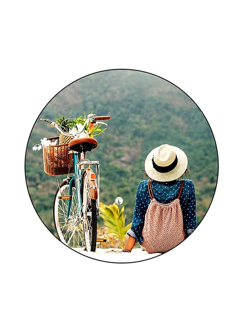 RKN Printed Round Mouse Pad Multicolour