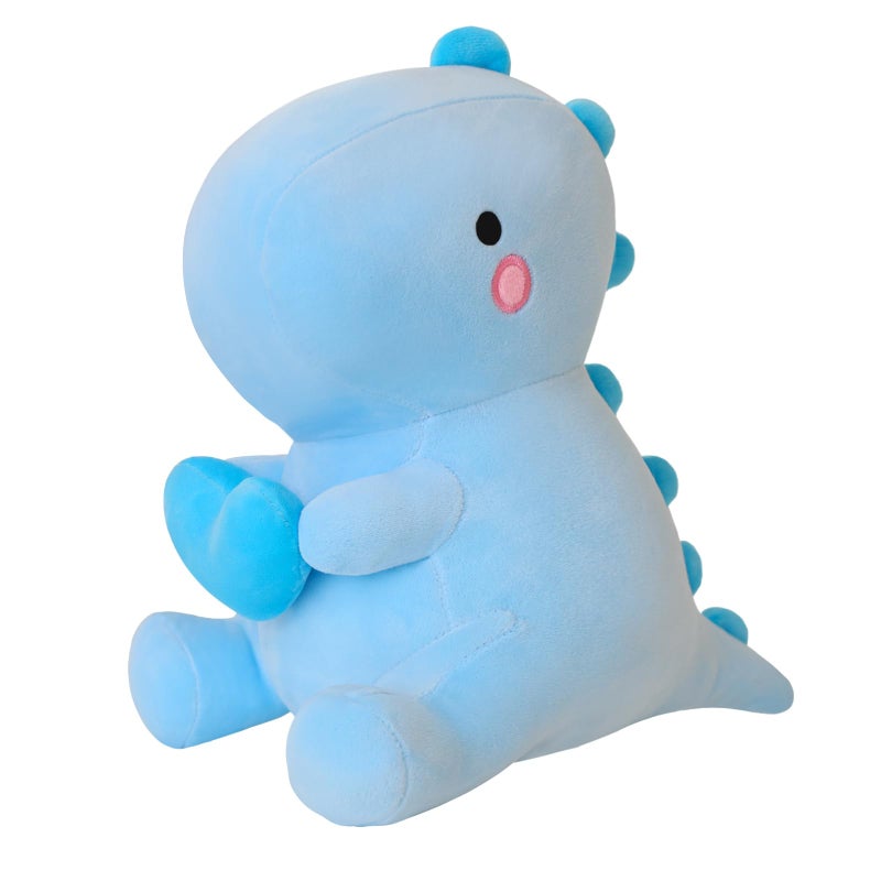 SQEQE Dinosaur Stuffed Animal, Loving Soft Dino Plush Toys with Holding Heart, Sweet Romantic Anniversary Birthday Gift for Her Girls Boys Girlfriend(Blue,12 inch) - Image 1