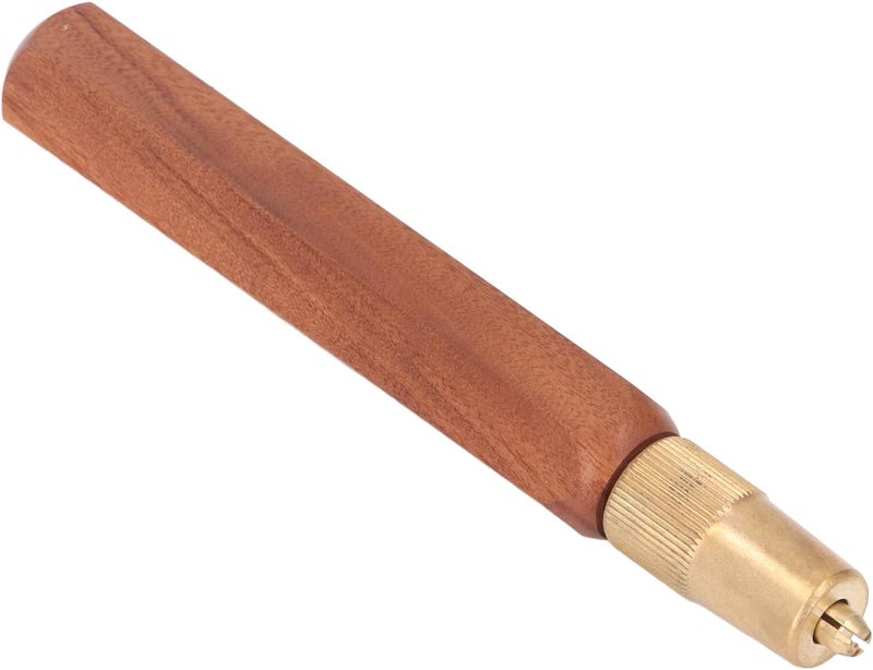 Mini Saw Handle Ergonomic Hand Saw Wood Handle with Sour Branch Wood and Brass Grip Anti Slip Surfaces Texture for Woodworking - Image 5
