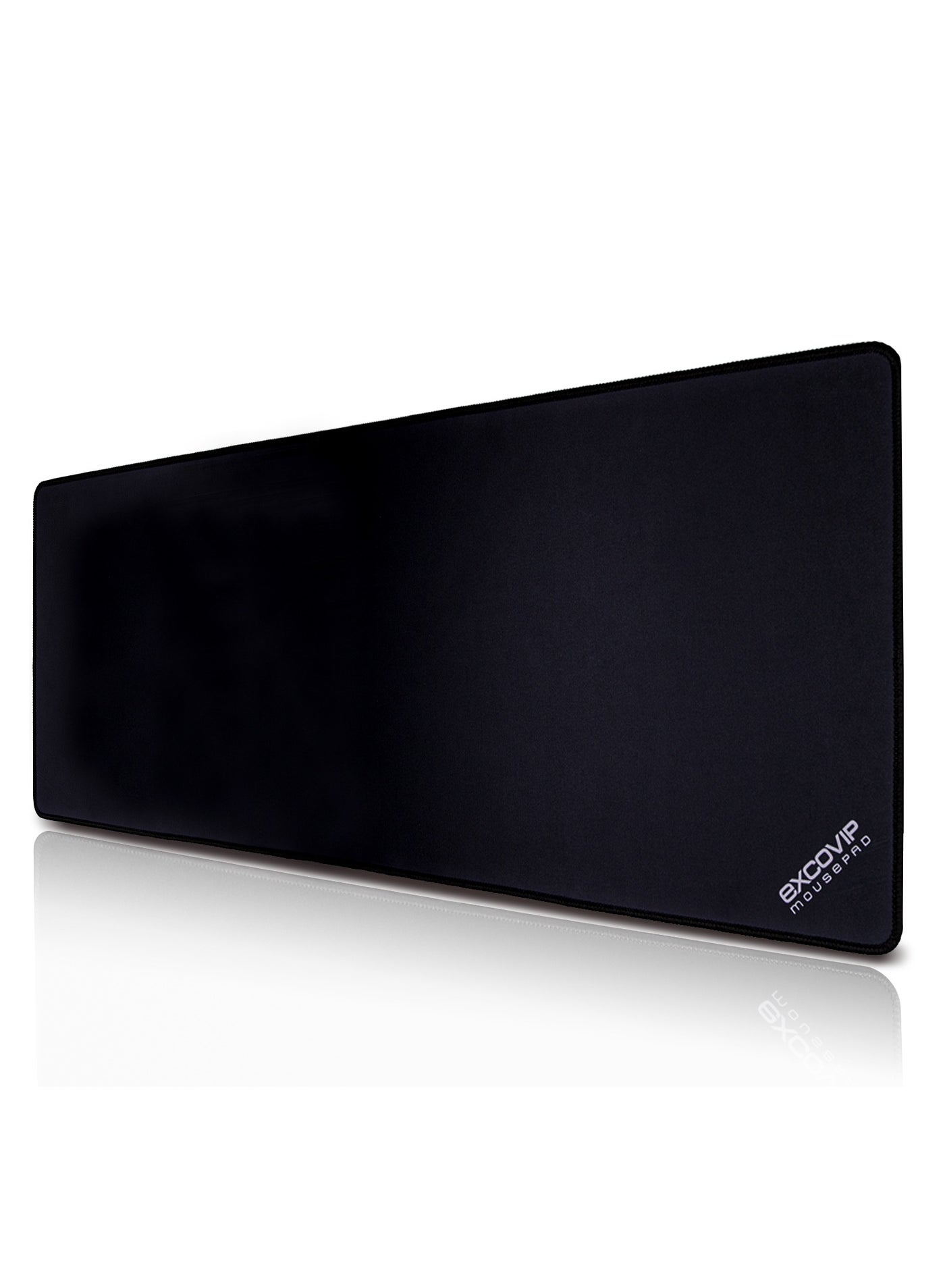 excovip Large Gaming Mouse Pad, Long XXL Mousepad, Extended Cloth Mouse Pad/Desk Mat with Stitched Edges for Gamer, Office, Home, 900x300mm, Black