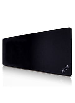 excovip Large Gaming Mouse Pad, Long XXL Mousepad, Extended Cloth Mouse Pad/Desk Mat with Stitched Edges for Gamer, Office, Home, 900x300mm, Black  - Image 1