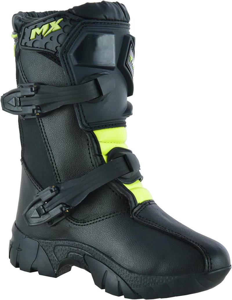 PROFIRST Motorcycle Kids Boots - Waterproof Motorbike Riding Biker Boots for Kids - Image 3