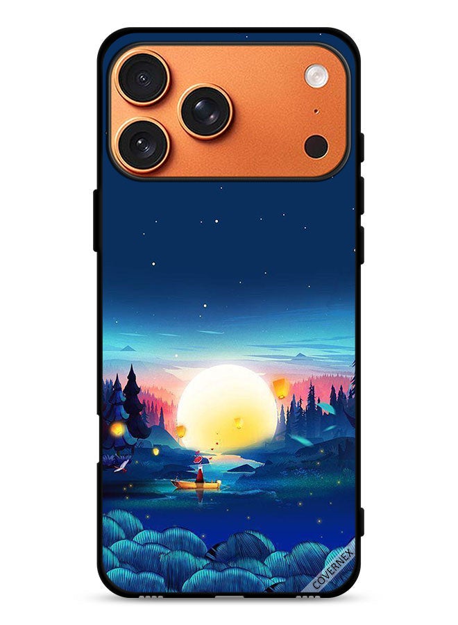 Covernex Apple iPhone 17 Pro Max Protective Case Cover Sunset View Paint - Image 1
