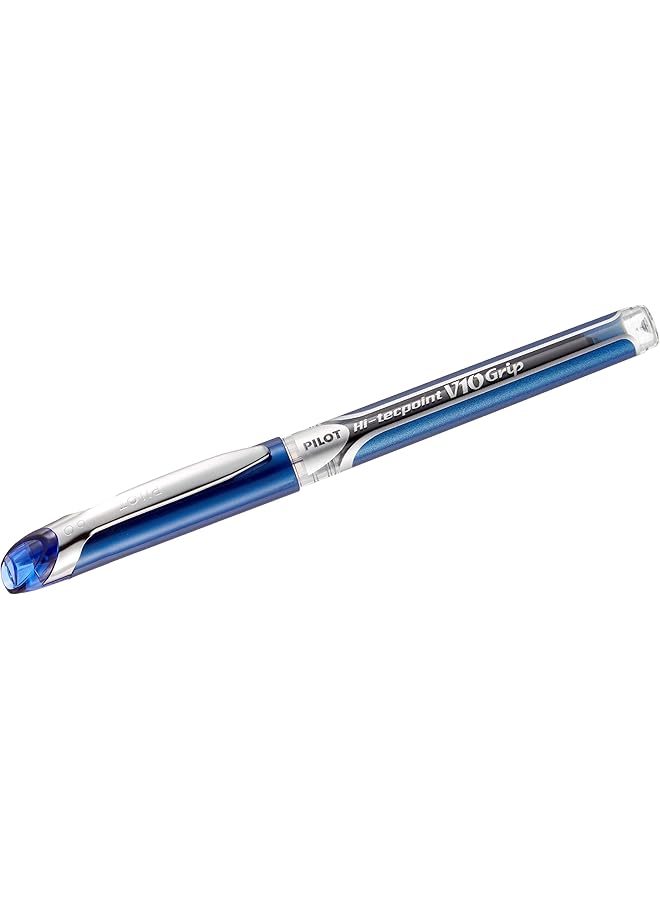 PILOT Bxgpn V10 L 1.0 Mm Hi Tecpoint Grip Roller Ball Pen Blue - Image 1