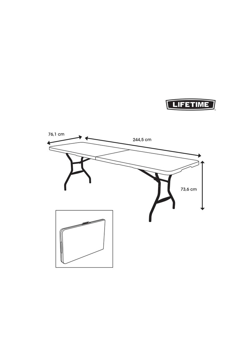Lifetime Fold-In-Half Table
