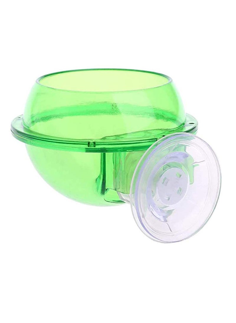Excefore Reptile Food Water Bowl, 2 Pieces Reptile Feeding Bowl Reptile Feeder Suction Cup,for Small Animal Feeding Anti-Escape Lizard Chameleon Gecko, for Lizard Or Other Small Pet Amphibian Feeder  - Image 4