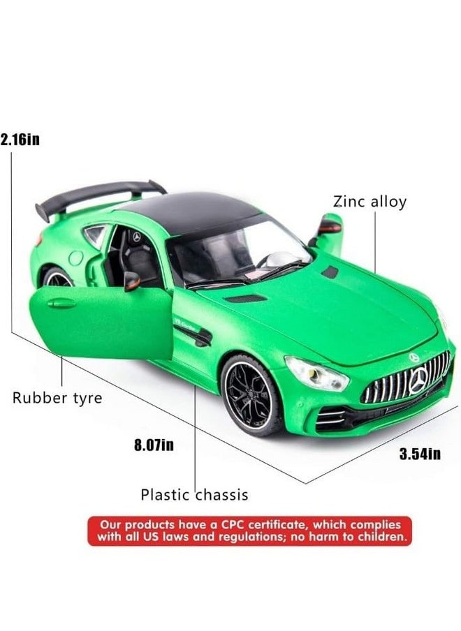 Sky Tech Sky Tech® Mercedes Benz AMG GT-R 1:32 Model Car Exclusive Alloy Metal Pull Back Die-cast Car Diecast Metal Pullback Toy car with Openable Doors & Light Music Best Gifts Toys Kids【Colors as Per Stock】  - Image 4