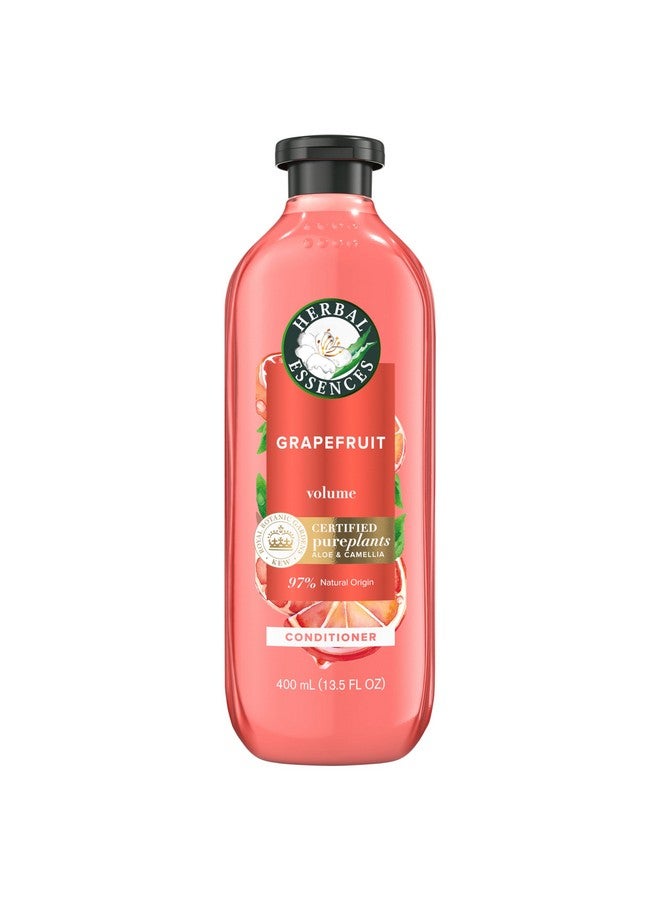 Procter & Gamble Herbal Essences Grapefruit Volumizing Conditioner, 13.5 Fl Oz, with Certified Camellia Oil and Aloe Vera, For All Hair Types, Especially Fine Hair - Image 1