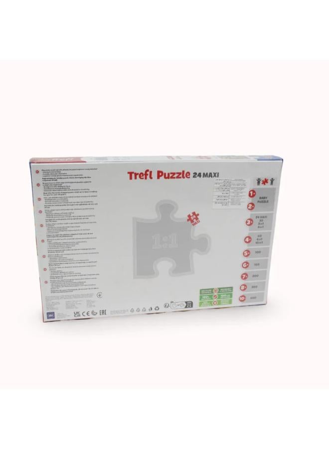 Trefl Mickey Mouse & Friends Puzzle - 24 Pcs - Image 2