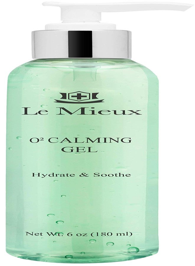 Le Mieux O2 Calming Gel - Conductive Facial Gel with Aloe - Soothe Mild Visible Irritation & Redness - Hydrating Hyaluronic Acid Gel for Microcurrent Devices - No Parabens or Sulfates (6 oz / 180 ml) - Image 1