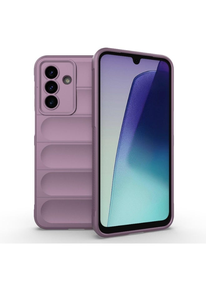 Phone case cover Magic Shield TPU + Silicone Shockproof Phone Case For  Samsung Galaxy A17 (Purple) - Image 1