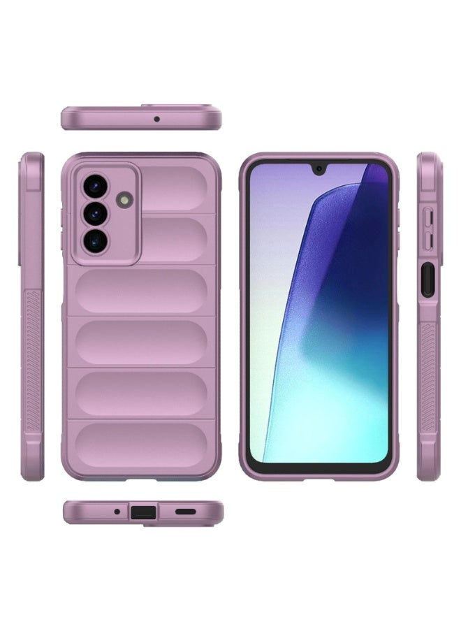 Phone case cover Magic Shield TPU + Silicone Shockproof Phone Case For  Samsung Galaxy A17 (Purple) - Image 3