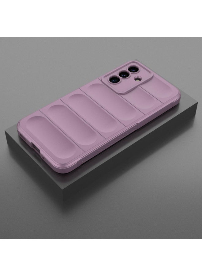 Phone case cover Magic Shield TPU + Silicone Shockproof Phone Case For  Samsung Galaxy A17 (Purple) - Image 2